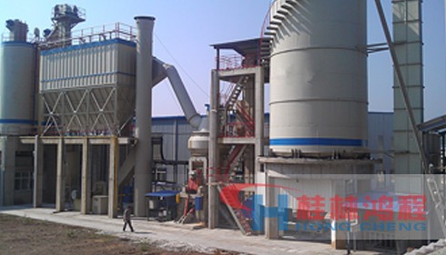 廣西60萬噸鋼渣處理生產線設備廠家 HLM立式磨粉機